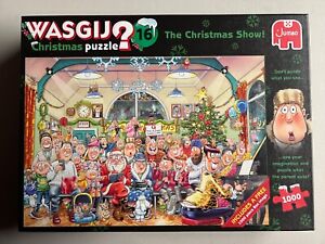 Wasgij? Christmas #16  "The Christmas Show!" 1000pc Puzzle Jumbo -- RARE!!!