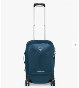 Osprey Transporter Hybrid 4-Wheel 55cm Cabin Case, Venturi Blue 36L +5L - Picture 1 of 6