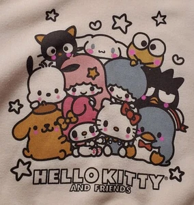 Sanrio Hello Kitty and Friends Pink Hybrid Sweatshirt - Size S - EUC - Picture 1 of 6