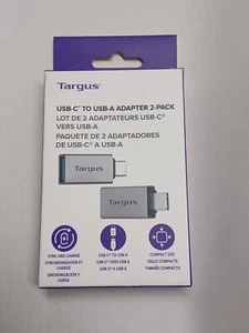 Targus USB-C to USB-A Adapter - 2pk Sealed Pack - Picture 1 of 5
