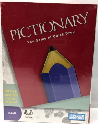 Pictionary Game of Quick Draw Parker Brothers New Sealed - Image 1 of 2