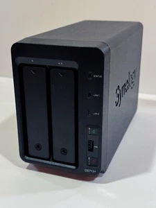 Synology DS713+ 2-Bay NAS with Upgraded Memory (no HDDs) - Factory Reset - Used - Picture 1 of 14