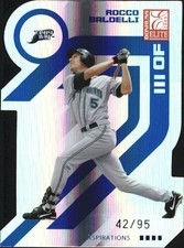 2005 (DEVIL RAYS) Donruss Elite Aspirations #139 Rocco Baldelli /95