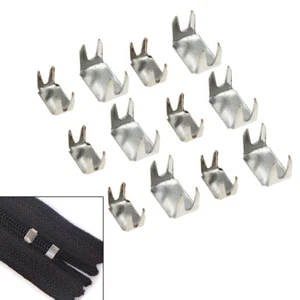 145/280 piezas Tapón con cremallera de metal Plata Reparación Cremallera Rescate Herramientas - Imagen 1 de 11