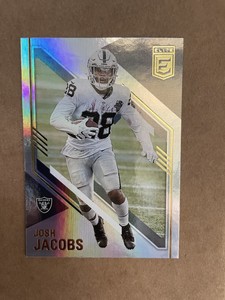 2021 Panini Elite Football Card Josh Jacobs Las Vegas Raiders #37 M/NM