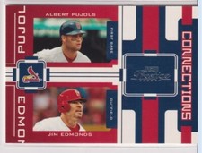 2005 Playoff Prestige Connections #8 A.Pujols/J.Edmonds