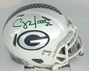 Packers CLAY MATTHEWS Signed Alternate 2024 SALUTE Speed Mini Helmet AUTO - JSA - Picture 1 of 1