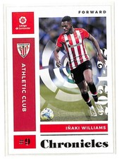 2021-22 Panini Chronicles Soccer #1 Inaki Williams card Athletic Club