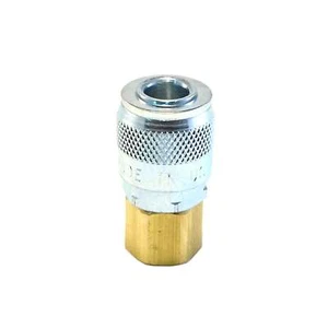 Tru-Flate - Raccordi connettore tubo aria accoppiatore rapido per auto stile 1/4 T - Foto 1 di 2