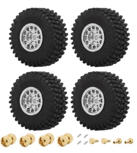 Precision Tire & Wheel Package (4) w/ 10mm Wide Adapters for Traxxas 1/18 TRX-4M - Picture 1 of 1