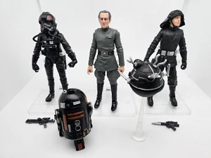 Star Wars Black Series 6-in Loose Squadron , R2-Q5, Moff Tarkin, & DS Trooper - Picture 1 of 6