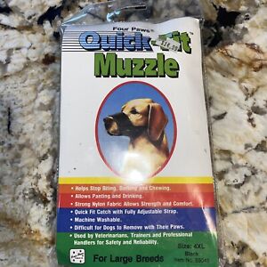 Four Paws Quick-Fit Muzzle 4XL NEW IN PACK