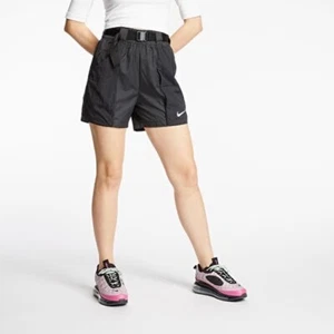Nike Sportswear Swoosh Woven Shorts Women's Size Small CJ3807-010 Pockets - Picture 1 of 6