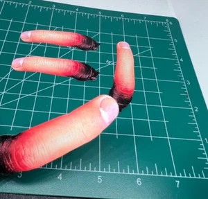 Prank Fake Realistic Cut Finger Stickers for halloween (147) - Picture 1 of 5