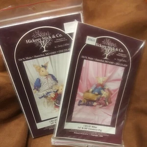 Sewing Pattern H137 & H136 Hickory Stick & Co 14" & 20" Country Pig Dolls - Picture 1 of 4