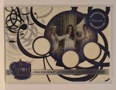 Charmed Forever Triple Pieceworks Costume Card PW14 Phoebe Piper Paige - Image 1 of 2