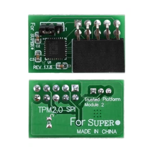 TPM2.0 10PIN Sicherheitsmodul geeignet für Supermicro AOM-TPM-9670V-S - Bild 1 von 11