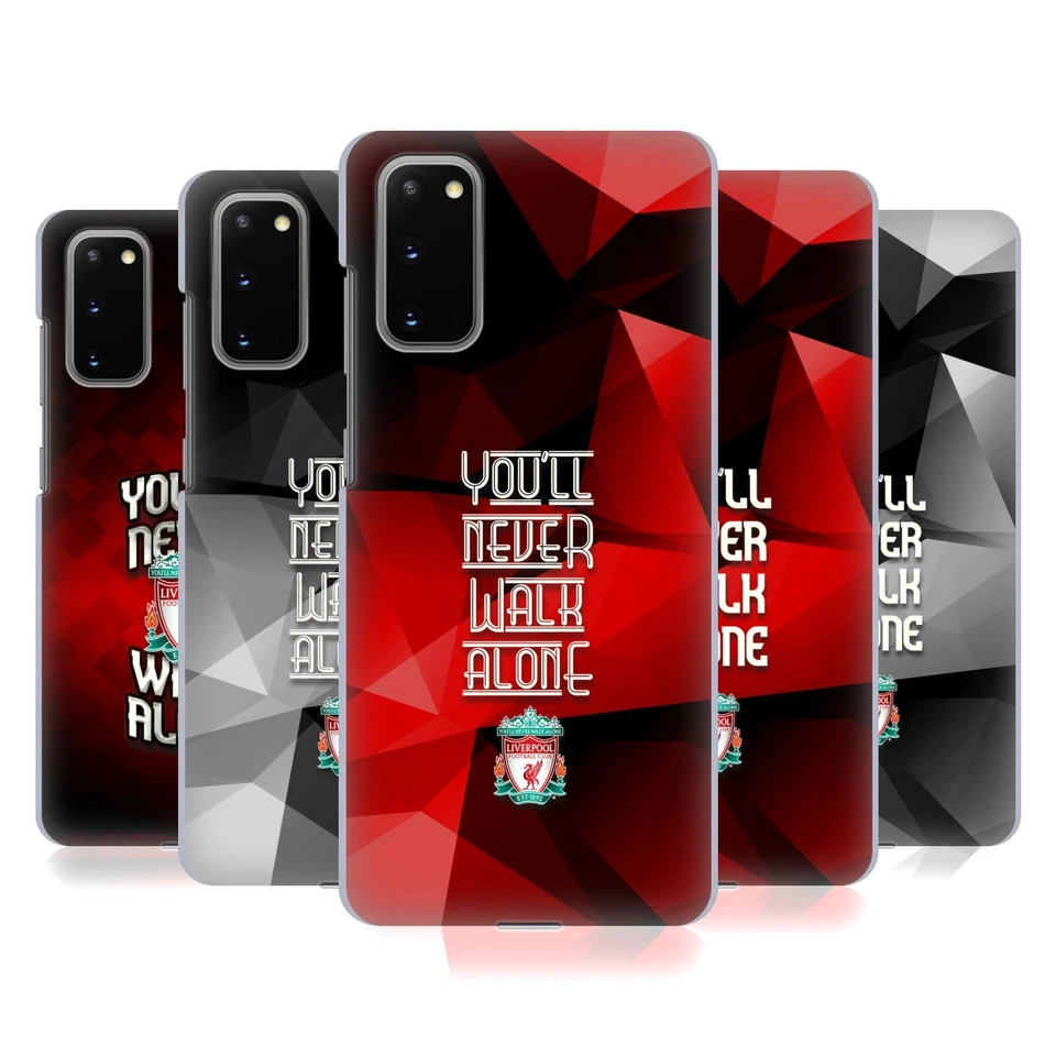 LIVERPOOL FC LFC CREST NEVER WALK ALONE HARD BACK CASE FOR SAMSUNG PHONES 1 - Image 1 of 4