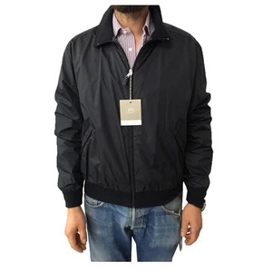 FLY3 giubbino uomo blu foderato in tessuto bamboo righe blu/bianco - Imagen 1 de 5