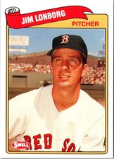 1989 Swell Baseball Greats Jim Lonborg #48 Boston Red Sox Baseball Card