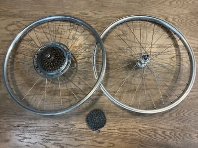 Vintage 24" Specialized Stumpjumper Saturae X28 Mountain Bike Wheelset 5 Speed - Image 1 of 4