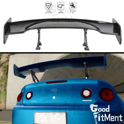 Para Chevrolet Cobalt 2005-2010 GT ABS porta-malas spoiler traseiro asa perna de alumínio haste - Imagem 1 de 4
