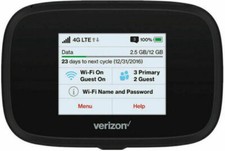 NovAtel MIFI 7730L Verizon Wireless Jetpack Mobile Hotspot