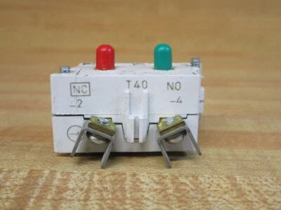 Cutler Hammer 10250T1 Contact Block 10250T/91000T 1N.C. 1N.O. - Image 1 of 4
