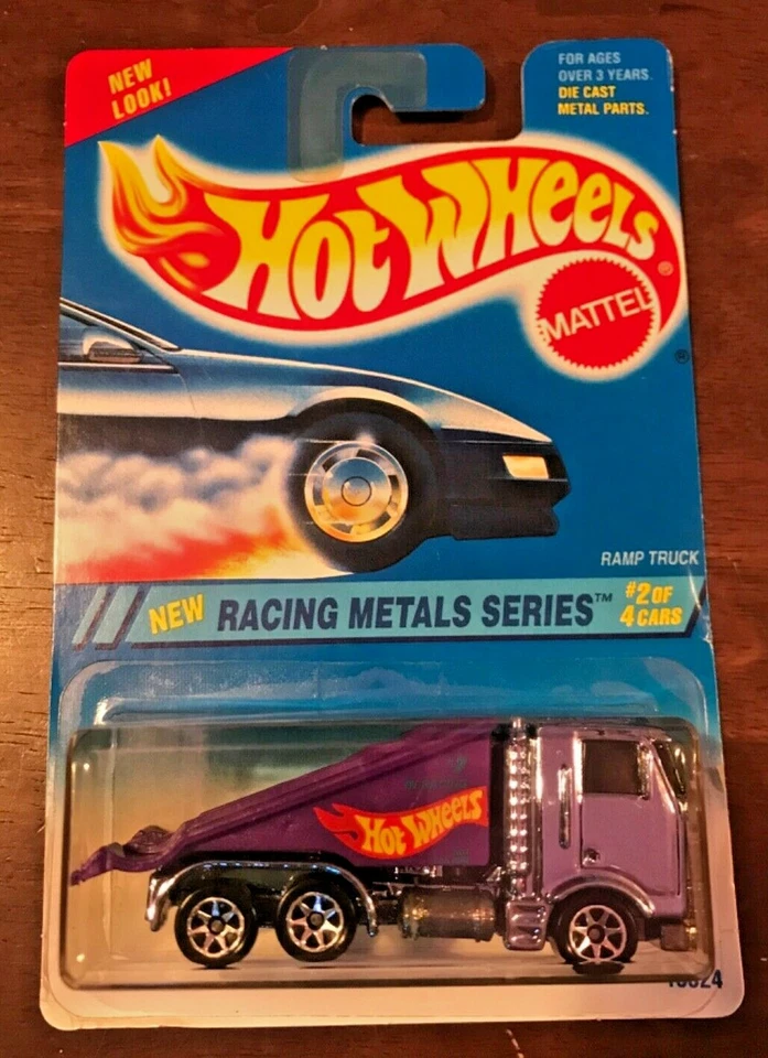 Hot Wheels Ramp Truck #337 HW '95 Race Metal Series 2/4 Purple VHTF! - Image 1 of 1