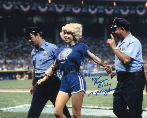 MORGANNA SIGNED AUTOGRAPH 8X10 PHOTO  SEXY KISSING BANDIT #3 Cover