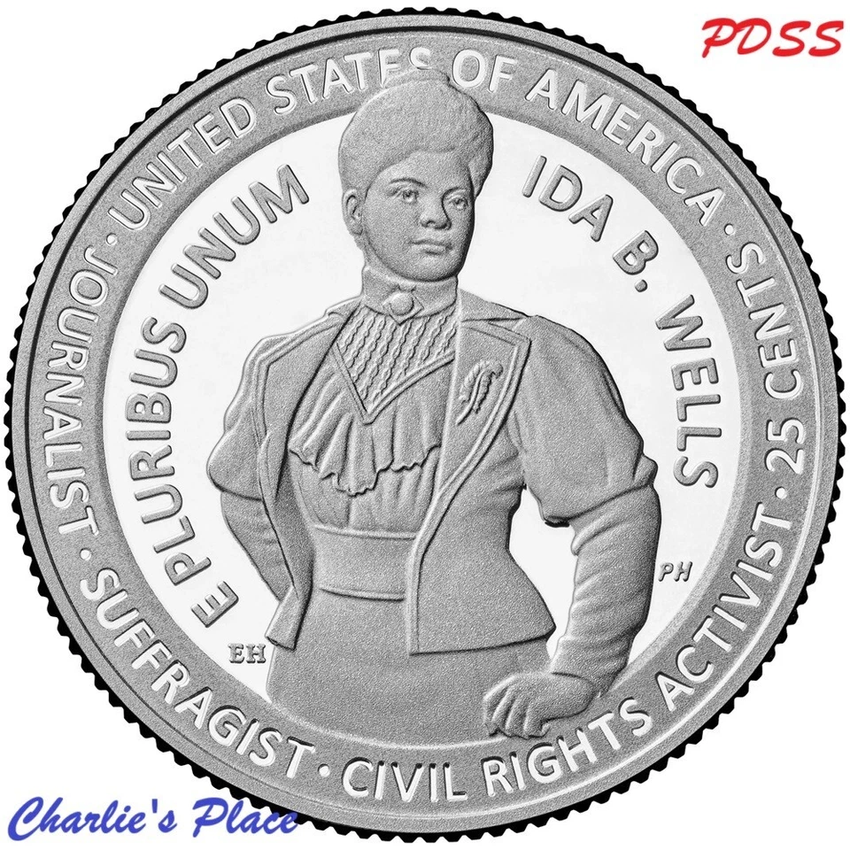 2025-PDSS American Women Quarter 4-Coin Set- Ida B. Wells - Image 1 of 1