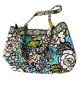 Vera Bradley Island Blooms Sweetheart Schultertasche Retired - Bild 1 von 3