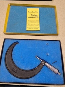 CENTRAL TOOL CO #52RL 4"-5" Micrometer Spindle Lock and Friction Stop - Bild 1 von 7