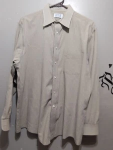 Arrow Men's Dress Short Tan Size 17 (34-35) - Picture 1 of 12