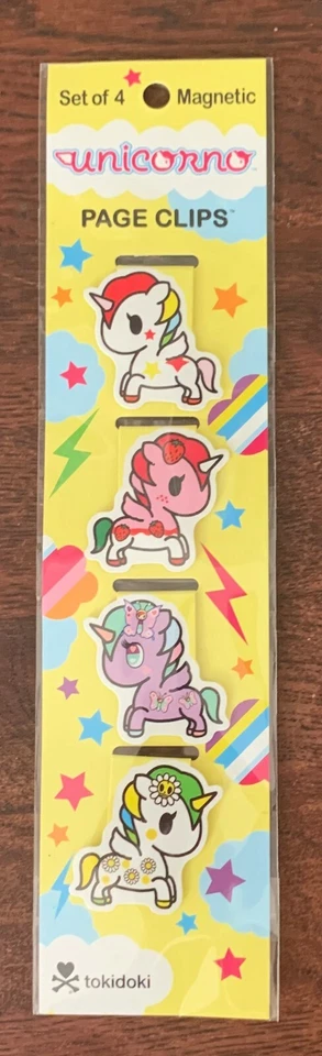 Re-marks Tokidoki Unicorno Magnetic Page Clips