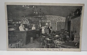 Newton NJ View of Cochran House, The Tap Room Interior Postcard Posted 1939 - Picture 1 of 2