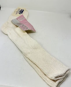 Vintage Pro Feet Sports Fashion Active Ladies 18” White Socks Size 9-11 - Picture 1 of 7