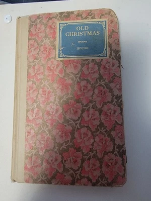 VINTAGE "OLD CHRISTMAS" by Washington Irving - Grosset & Dunlap Edition with Flo - Image 1 of 4