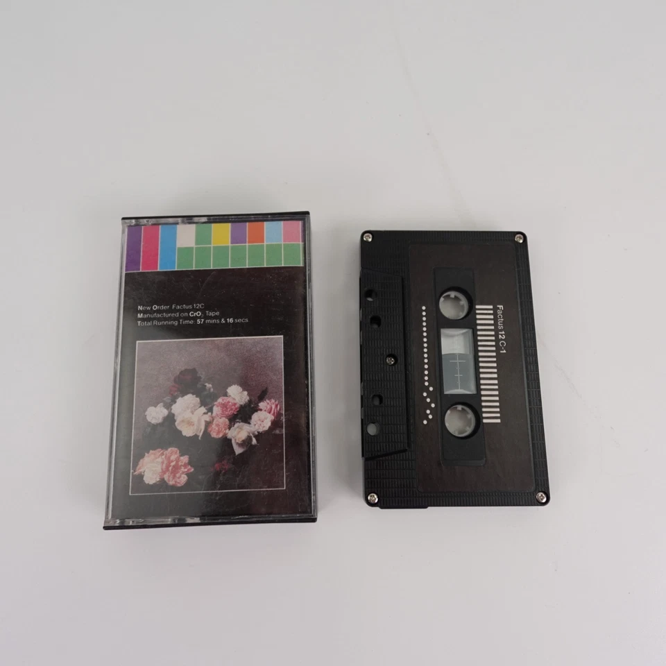 NEW ORDER Power, Corruption & Lies Tape Rare Misprinted Track Listing Factus 12C - Image 1 of 4