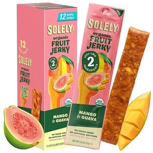 Nur Bio Mango Guave Frucht Jerky 0,8 Unzen 12er Pack - Bild 1 von 5