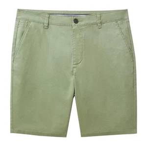 Crew Clothing Mens Bermuda Summer Pima Cotton Shorts Navy Purple Stone 32 To 40 - Picture 1 of 15