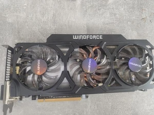 Windforce Gigabyte GV-N770OC-2GD GeForce GTX 770 2GB DDR5 PCI-E Grafikkarte - Bild 1 von 5