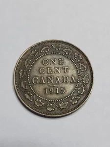 1915 Canada Large Cent Nice Coin - Picture 1 of 2