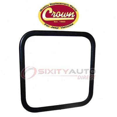 Crown Automotive Left and Right Door Mirror Kit for 1955-1958 Jeep Willys - ob Foto 1 de 4