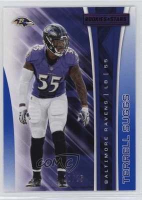 2017 Panini Rookies & Stars Red & Blue /25 Terrell Suggs #171 - Image 1 of 2