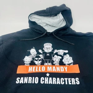Rara felpa con cappuccio personaggio Hello Mandy x Sanrio taglia M importazione Giappone venditore USA - Foto 1 di 6