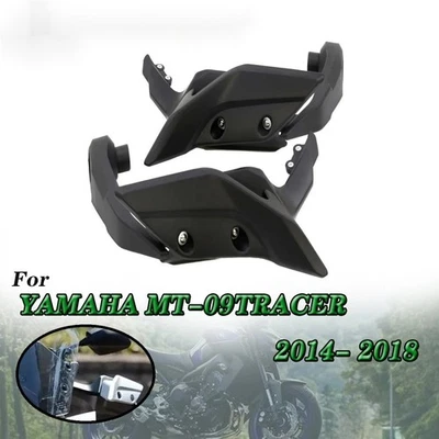 Motorcycle Handguards Handlebar Guards Fit For Yamaha FJ09 MT09 Tracer 2014-2018 - Image 1 of 4