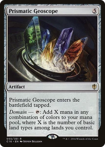 Prismatic Geoscope #55 (MP) Commander 2016 C16 Magic MTG - Picture 1 of 1