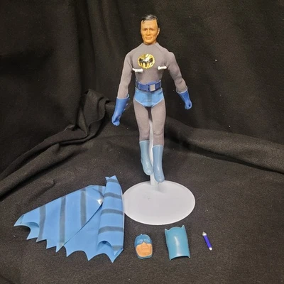 1966 IDEAL CAPTAIN ACTION "Batman" Figure Cape Mask Hood Utility Belt - Image 1 of 4