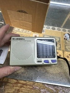 bell howell fm/mw/sw 1-7 9 Band Weltempfänger Transitor Radio - Bild 1 von 12